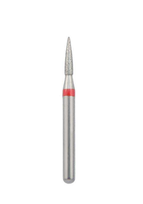 Бор алмазный 860/012F-FG NTI, пламевидный, мелкое зерно *