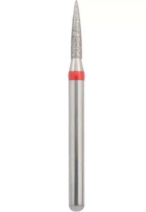 Бор алмазный 861/012F-FG NTI, пламевидный, мелкое зерно *