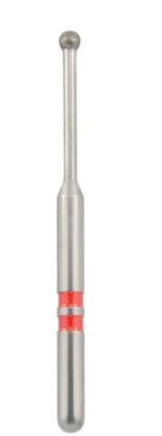 Бор алмазный K801L/014F-FG NTI, шаровидный длинный, мелкое зерно (уп.5шт) *