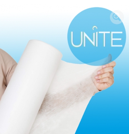 Простыни одноразовые 70х80 СТАНДАРТ с перфорацией 10гр/м2 цв.белый /UNITE/ (250шт/кор.5уп) рулон*